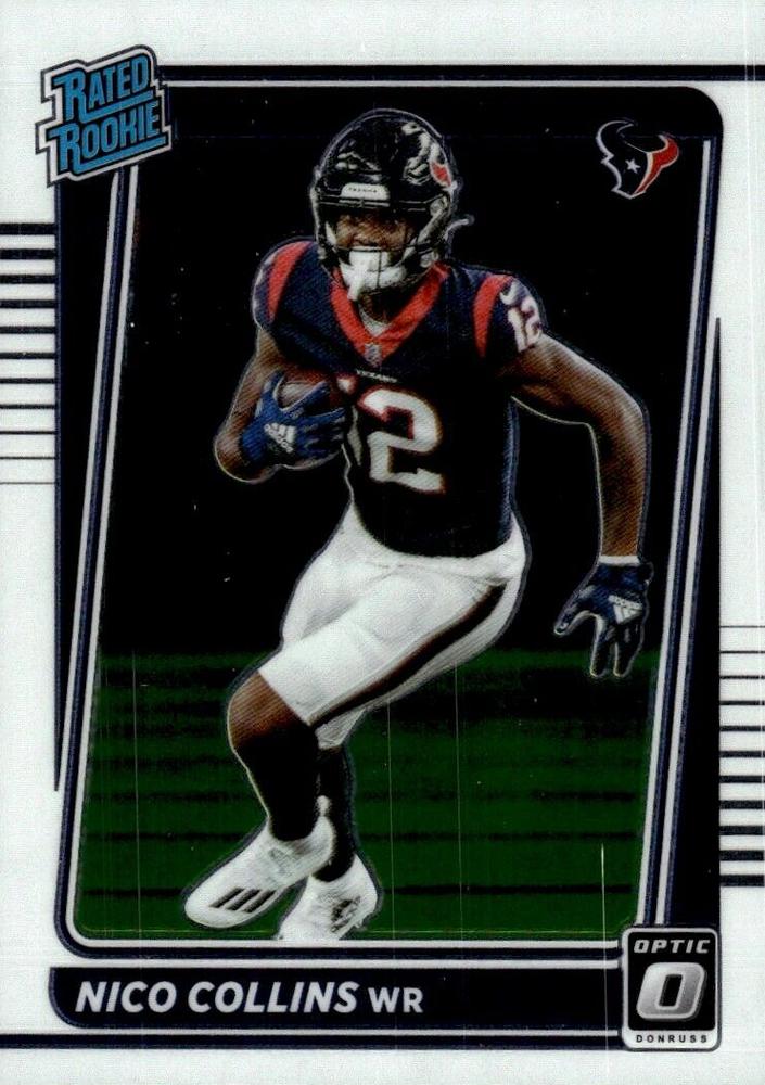 Nico Collins #230 Houston Texans | 2021 Donruss Optic | NFL Football
