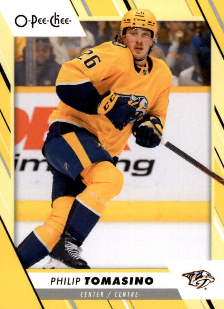 Philip Tomasino #230 Nashville Predators | 2023-24 O-Pee-Chee Yellow Border