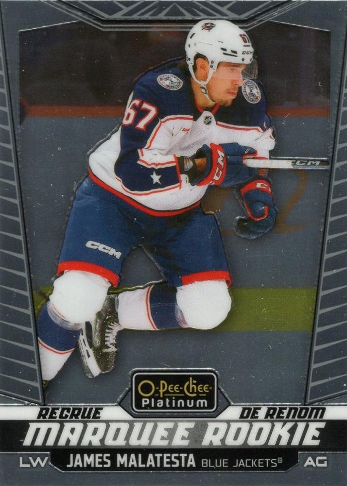 James Malatesta #230 Columbus Blue Jackets | 2024-25 O-Pee-Chee Platinum