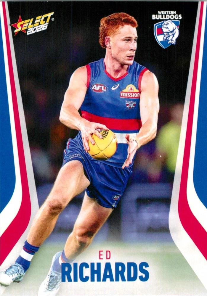 Ed Richards #230 Western Bulldogs | 2026 Select AFL Footy Stars