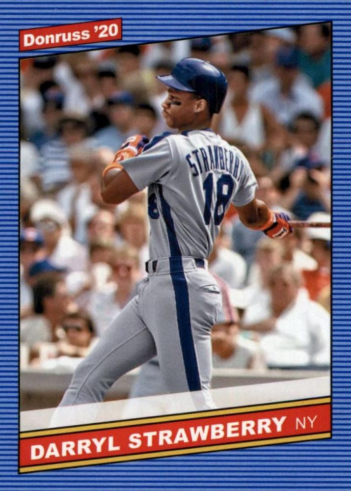 Darryl Strawberry #231 New York Mets | 2020 Donruss