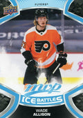 Wade Allison Rookie #231 Philadelphia Flyers | 2021-22 Upper Deck MVP Ice Battles