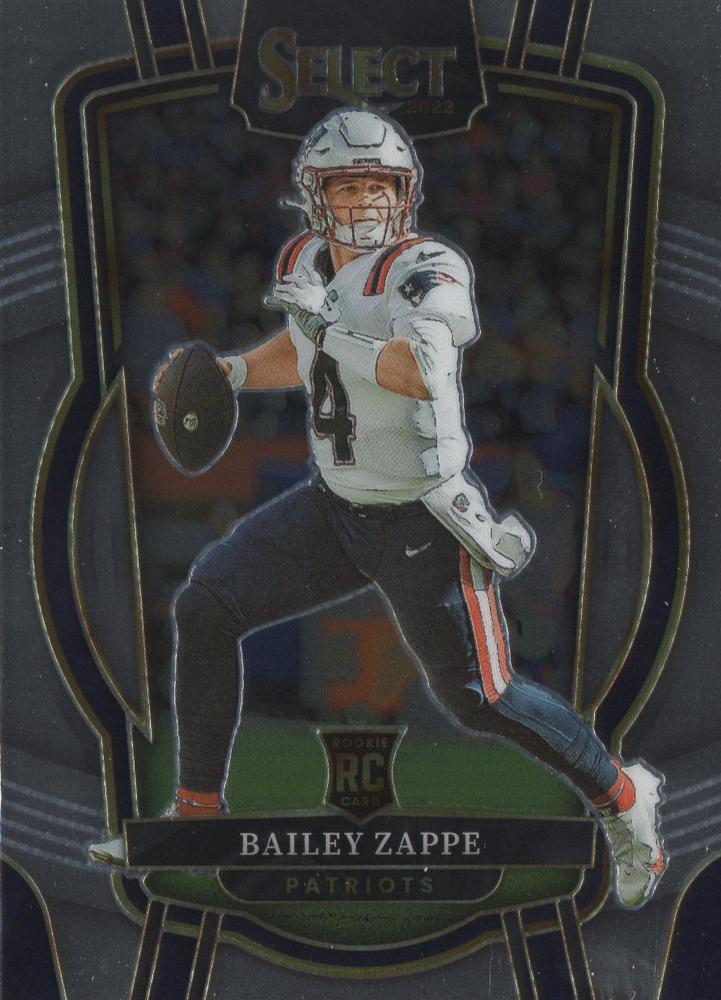 Bailey Zappe #231 New England Patriots | 2022 Panini Select | NFL Football