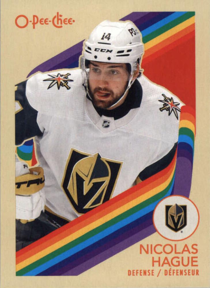 Nicolas Hague #231 Vegas Golden Knights | 2023-24 O-Pee-Chee Retro
