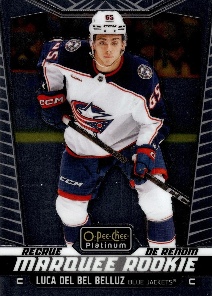 Luca Del Bel Belluz #231 Columbus Blue Jackets | 2024-25 O-Pee-Chee Platinum