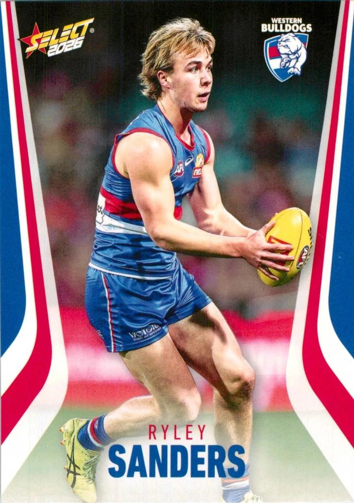 Ryley Sanders #231 Western Bulldogs | 2026 Select AFL Footy Stars