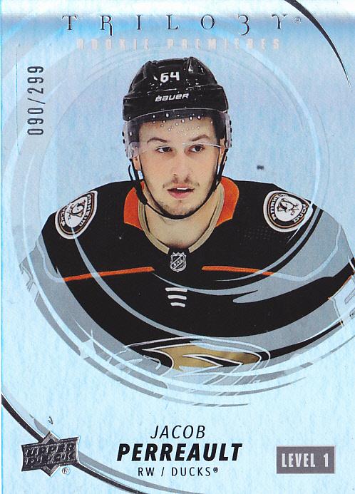 Jacob Perreault #232 Anaheim Ducks | 2022-23 Upper Deck Trilogy