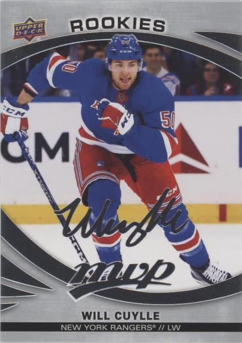 Will Cuylle Rookie #232 New York Rangers | 2023-24 Upper Deck MVP Silver Script