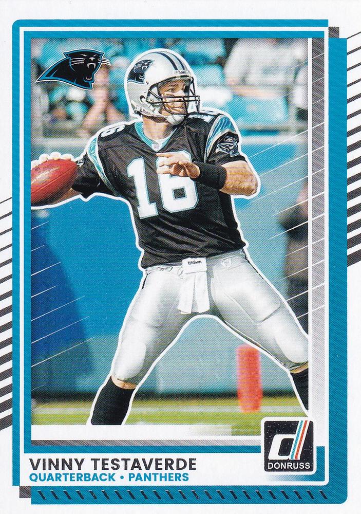 Vinny Testaverde #232 Carolina Panthers | 2025 Donruss | NFL Football