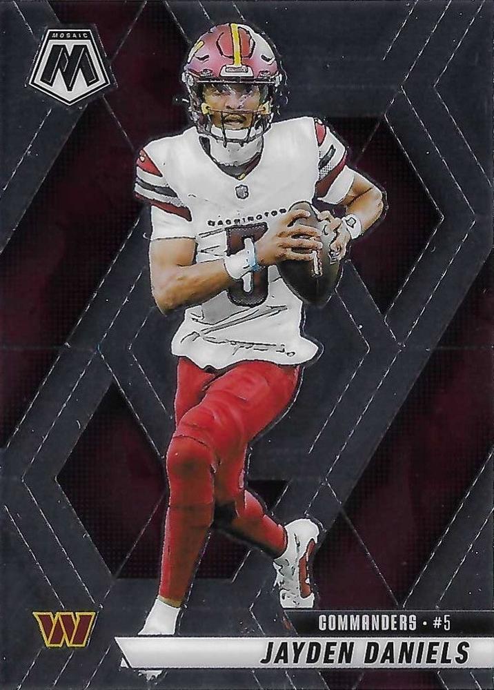 Jayden Daniels #232 Washington Commanders | 2025 Panini Mosaic | NFL Football