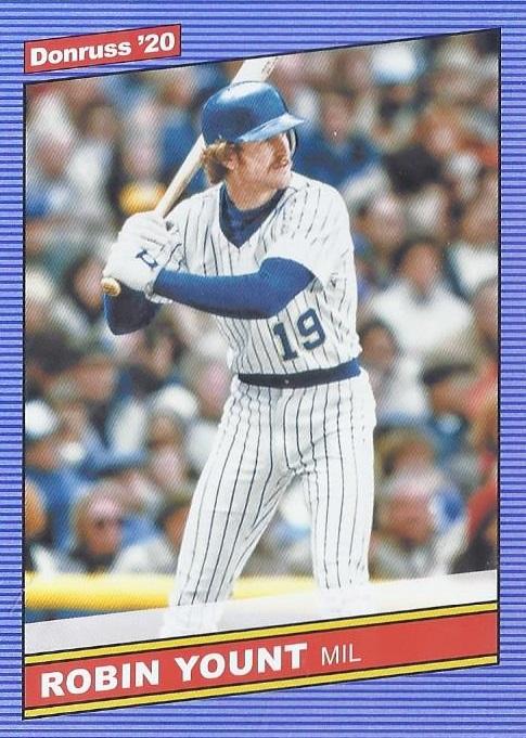Robin Yount #233 Milwaukee Brewers | 2020 Donruss