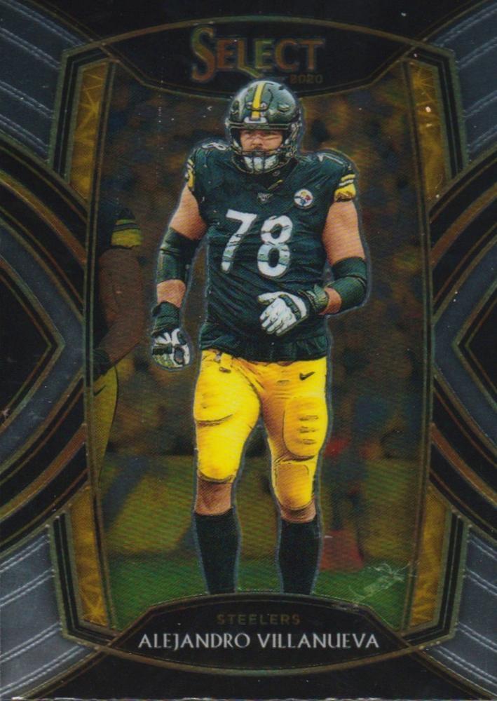 Alejandro Villanueva #233 Pittsburgh Steelers | 2020 Panini Select |  | NFL Football
