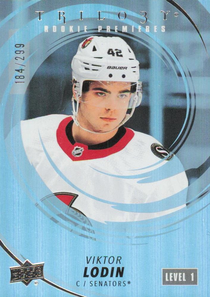 Viktor Lodin #233 Ottawa Senators | 2022-23 Upper Deck Trilogy