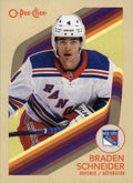 Braden Schneider #233 New York Rangers | 2023-24 O-Pee-Chee Retro