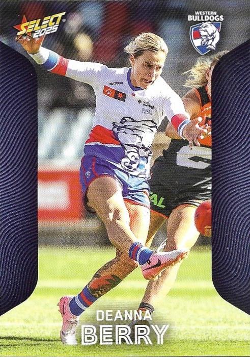 Deanna Berry #233 Western Bulldogs | 2025 Select AFL Footy Stars