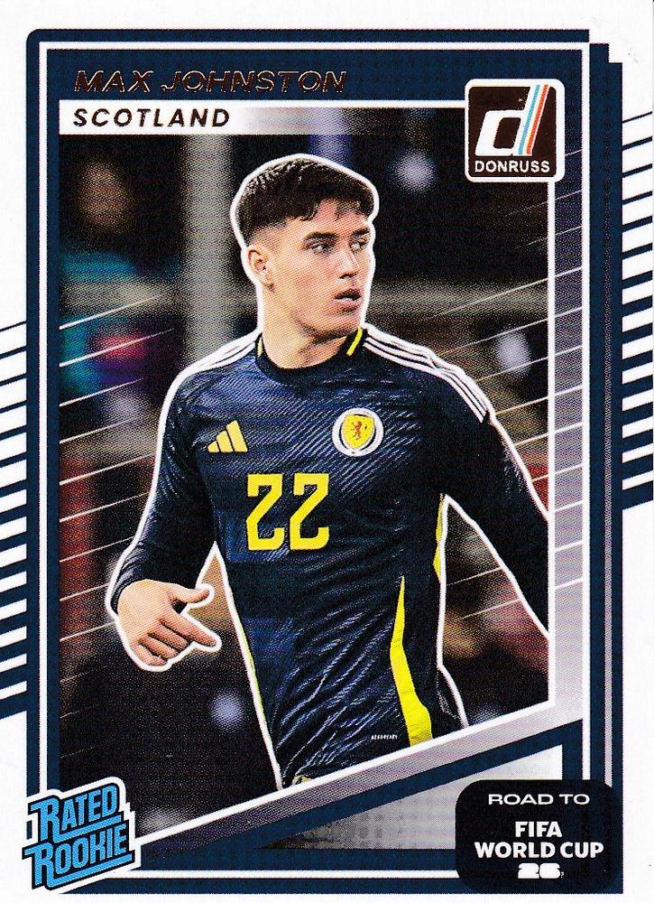Max Johnston #233 Scotland | 2025-26 Donruss Road to FIFA World Cup