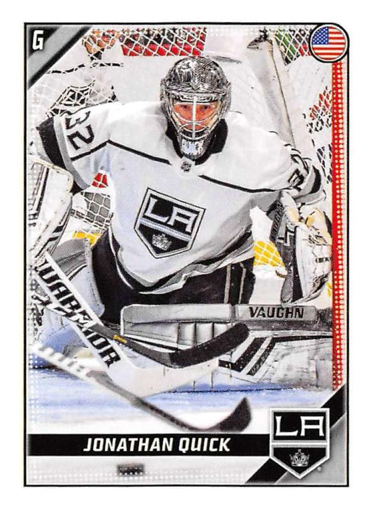 Jonathan Quick #234 Los Angeles Kings | 2019-20 Topps NHL Sticker Collection