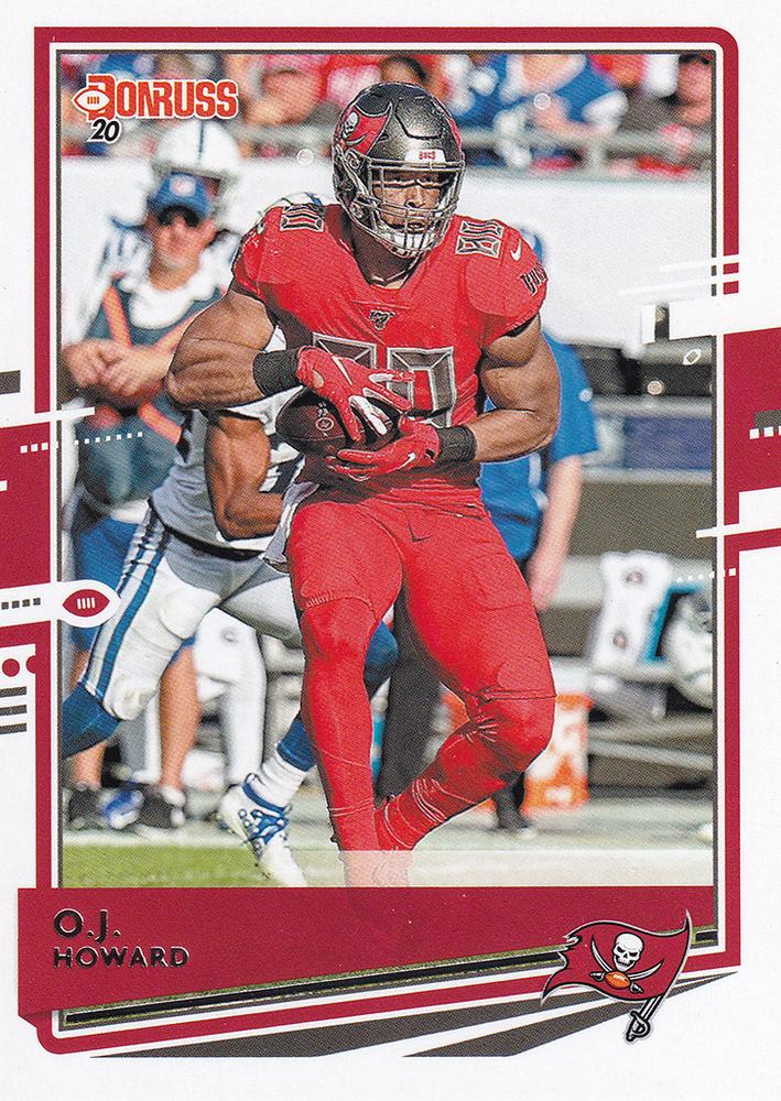O.J. Howard #234 Tampa Bay Buccaneers | 2020 Panini Donruss | NFL Football