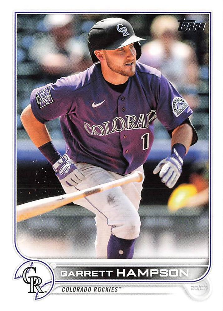 Garrett Hampson #234 Colorado Rockies | 2022 Topps