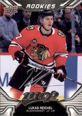 Lukas Reichel Rookie #234 Chicago Blackhawks | 2022-23 Upper Deck MVP Silver Script