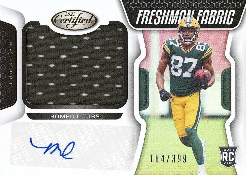 Romeo Doubs #234 Green Bay Packers | 2022 Panini Certified | NFL Football