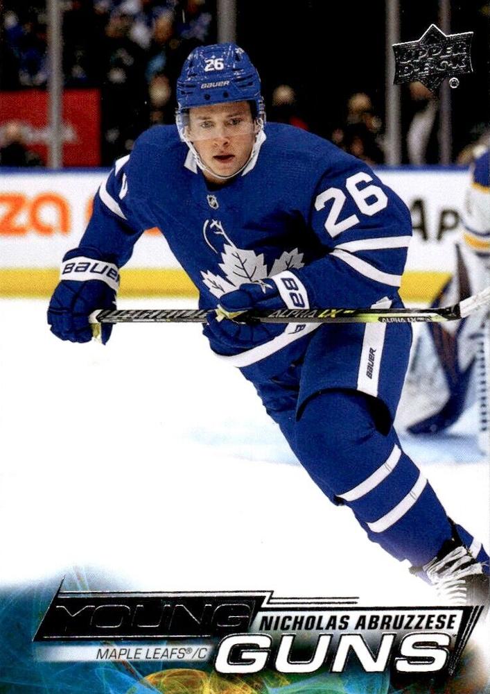 Nicholas Abruzzese #234 Toronto Maple Leafs | 2022-23 Upper Deck