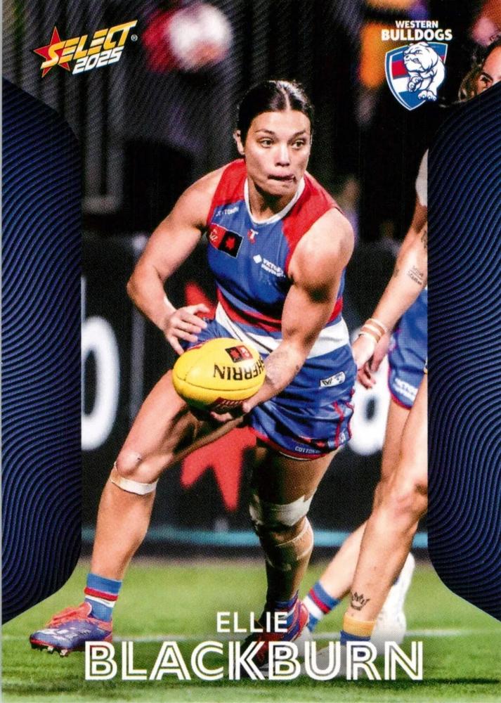 Ellie Blackburn #234 Western Bulldogs | 2025 Select AFL Footy Stars