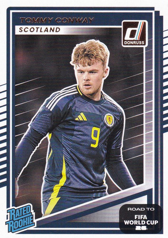 Tommy Conway #234 Scotland | 2025-26 Donruss Road to FIFA World Cup
