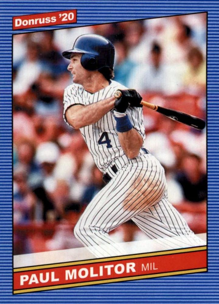 Paul Molitor #235 Milwaukee Brewers | 2020 Donruss