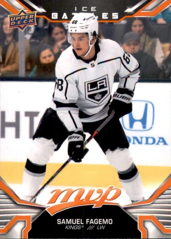 Samuel Fagemo Rookie #235 Los Angeles Kings | 2022-23 Upper Deck MVP Ice Battles