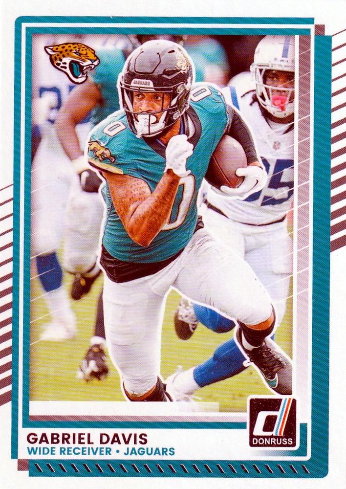 Gabriel Davis #235 Jacksonville Jaguars | 2025 Donruss | NFL Football