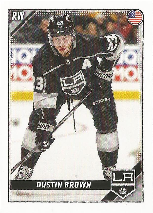 Dustin Brown #236 Los Angeles Kings | 2019-20 Topps NHL Sticker Collection