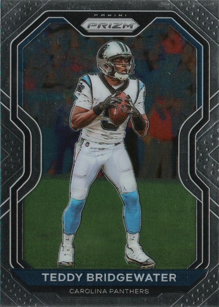 Teddy Bridgewater #236 Carolina Panthers | 2020 Panini Prizm | NFL Football