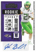 Jake Breeland #236 Baltimore Ravens | 2020 Panini Contenders |  | NFL Football