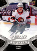 Shane Pinto Rookie #236 Ottawa Senators | 2021-22 Upper Deck MVP Silver Script