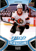 Shane Pinto Rookie #236 Ottawa Senators | 2021-22 Upper Deck MVP Ice Battles