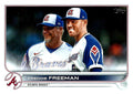 Freddie Freeman #236 Atlanta Braves (With Chipper Jones) | 2022 Topps