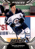 Declan Chisholm Rookie #236 Winnipeg Jets | 2022-23 Upper Deck MVP Silver Script
