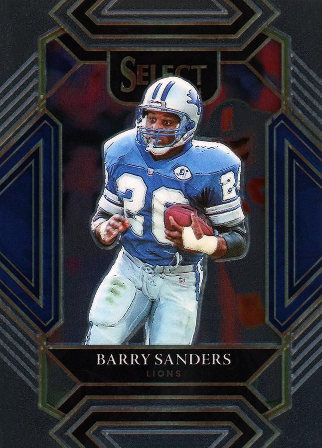 Barry Sanders #236 Detroit Lions | 2021 Panini Select |  | NFL Football