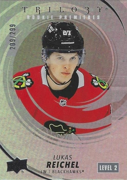 Lukas Reichel #236 Chicago Blackhawks | 2022-23 Upper Deck Trilogy