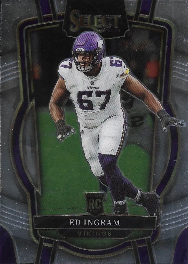 Ed Ingram #236 Minnesota Vikings | 2022 Panini Select | NFL Football