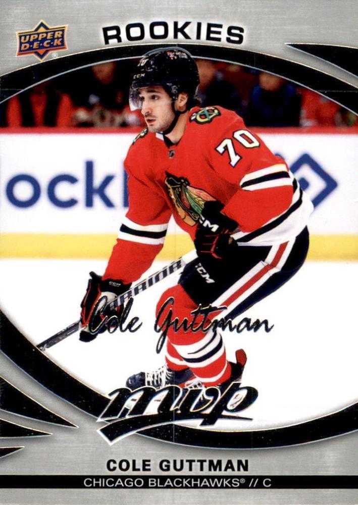 Cole Guttman Rookie #236 Chicago Blackhawks | 2023-24 Upper Deck MVP Silver Script
