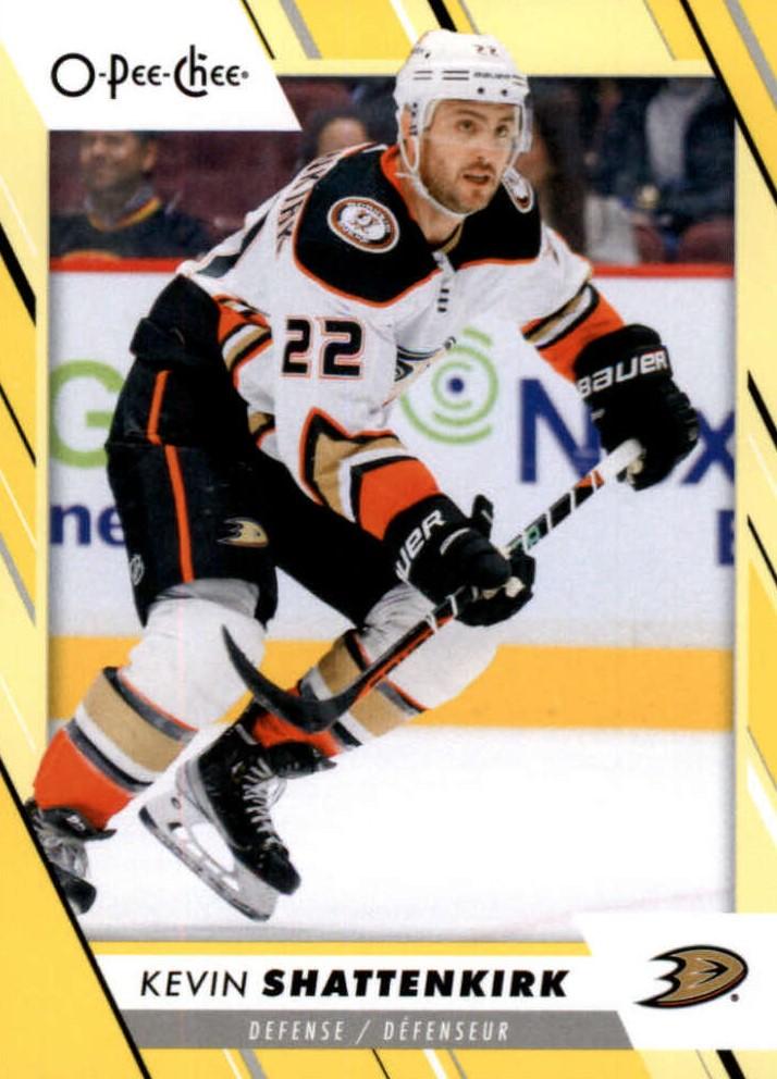 Kevin Shattenkirk #236 Anaheim Ducks | 2023-24 O-Pee-Chee Yellow Border