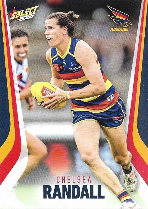 Chelsea Randall #236 Adelaide Crows | 2026 Select AFL Footy Stars