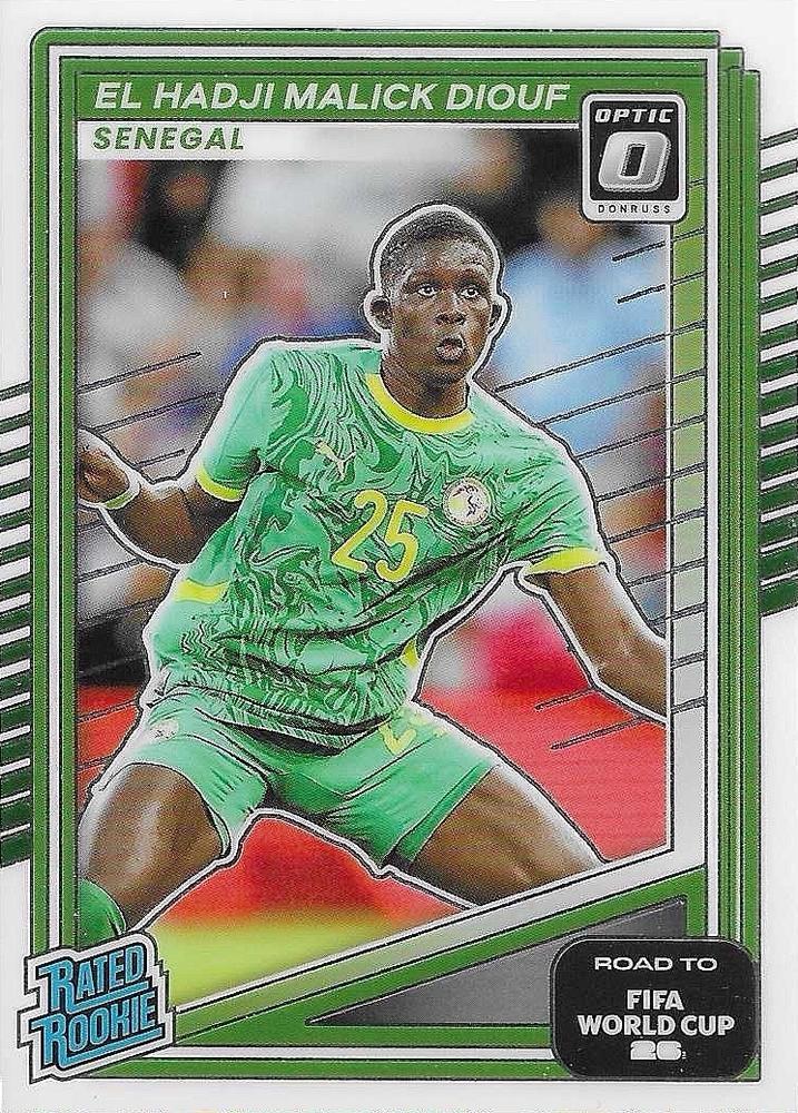 El Hadji Malick Diouf #236 Senegal | 2025-26 Donruss Road to FIFA World Cup Optic Parallel