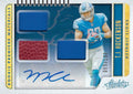 T.J. Hockenson #237 Detroit Lions | 2019 Panini Absolute |  | NFL Football