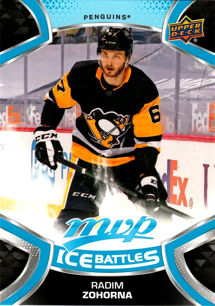Radim Zohorna Rookie #237 Pittsburgh Penguins | 2021-22 Upper Deck MVP Ice Battles