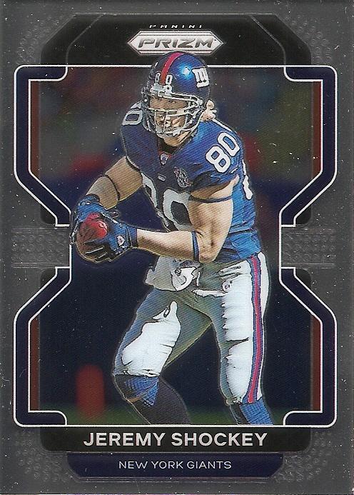 Jeremy Shockey #237 New York Giants | 2021 Panini Prizm | NFL Football