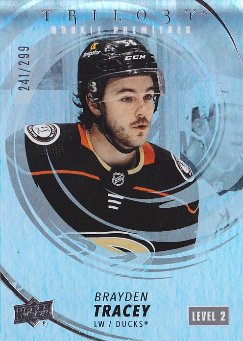 Brayden Tracey #237 Anaheim Ducks | 2022-23 Upper Deck Trilogy