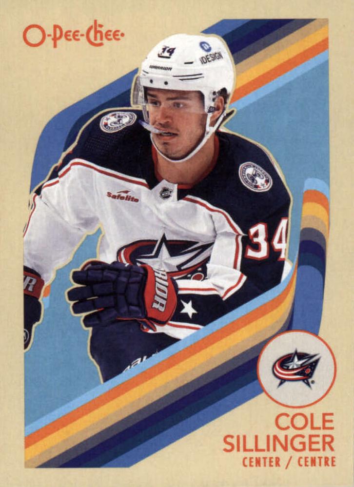 Cole Sillinger #237 Columbus Blue Jackets | 2023-24 O-Pee-Chee Retro